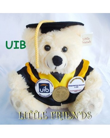 Boneka Wisuda Universitas Internasional Batam - Diploma (25 cm)